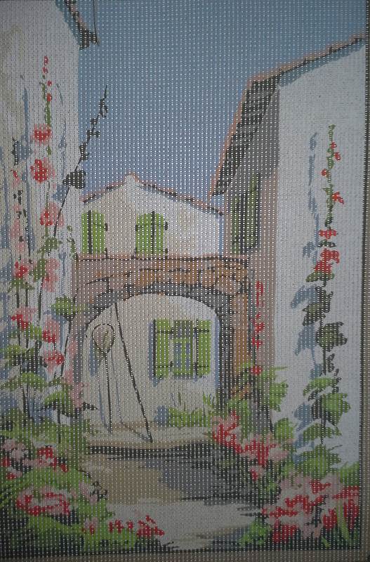 SEG de Paris 928.96 Villa Garden Needlepoint Canvas